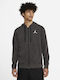 Dri-Fit Cardigan With Hood Gray