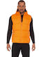 Ärmellos Jacke Puffer Orange