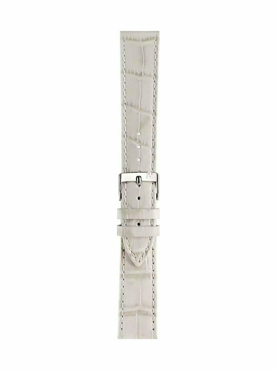 Morellato Bolle Lederriemen Beige 22mm