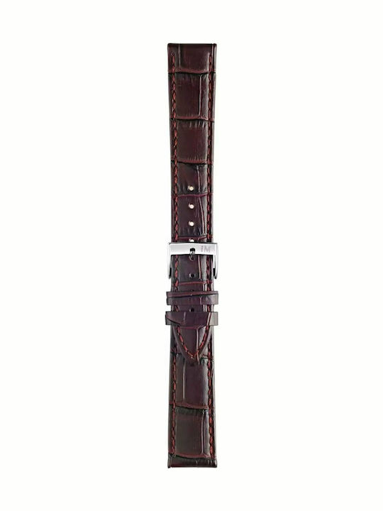 Morellato Bolle Leather Strap Brown 18mm