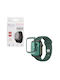 Volte-Tel Edge Cover with Key Plastic Case with Glass in Khaki color for Apple Watch 44mm
