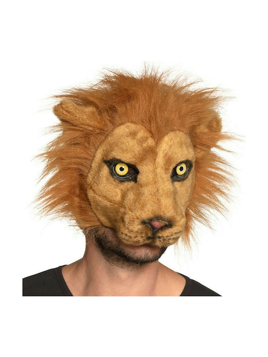 Carnival Mask Full Face Furry Lion