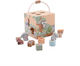 Joueco Shape Sorting Toy The Wildies Family made of Wood for 12++ Months