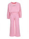 Kids Sweatpants Set Pink 2pcs All Things Are Possible