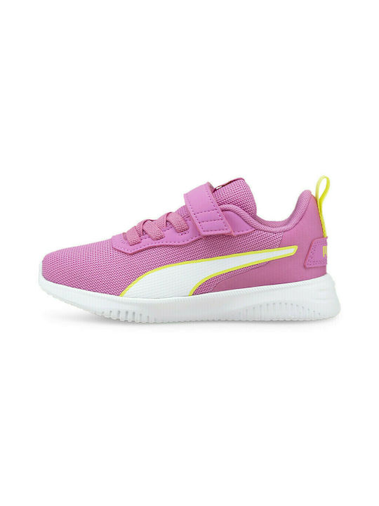 Puma Αthletische Kinderschuhe Laufen Flyer Flex Rosa