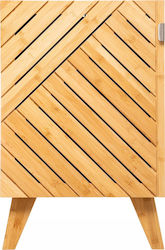 Ντουλάπι Μπάνιου 45x38x70cm Φυσικό Ξύλο