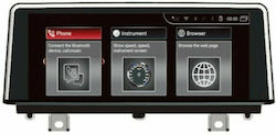 LM Digital Car-Audiosystem für BMW Serie 3 / Serie 4 / F30 / F32 / Serie 4 (F32) F32 2013 (Bluetooth/USB/WiFi/GPS) mit Touchscreen 10"