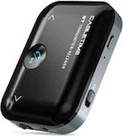 Cabletime CT-BT01 Bluetooth 5 Receptor Bluetooth cu port de ieșire Jack de 3,5 mm și Microfon