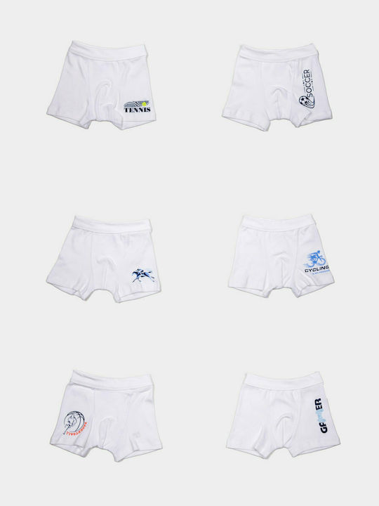 Pretty Baby Kids Set with Boxers White 6pcs