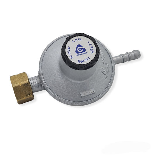 Reca Gas Regulator Internal Setting Maximum Flow 1.5 kg/h