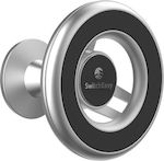 SwitchEasy Handyhalterung Auto MagMount Magnetic mit Magnet Silber