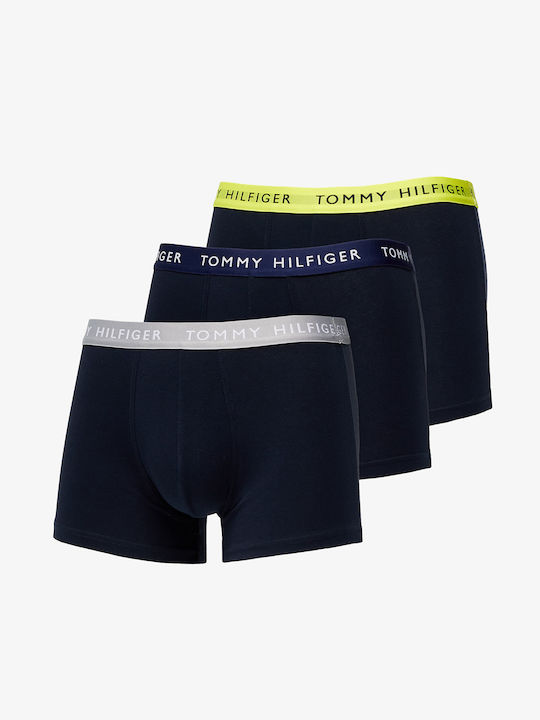 Tommy Hilfiger Boxeri bărbați Negre 3Pachet