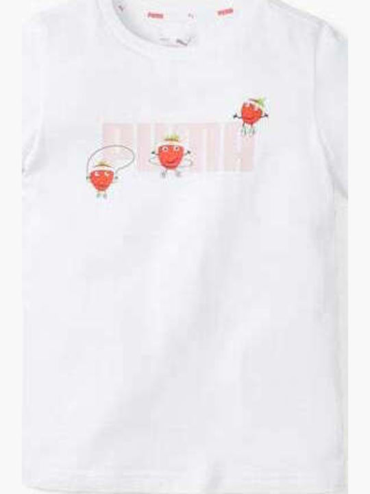 PUMA T-shirt Λευκό