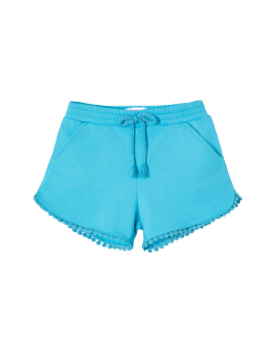 Mayoral Kids Shorts/Bermuda Fabric Turquoise