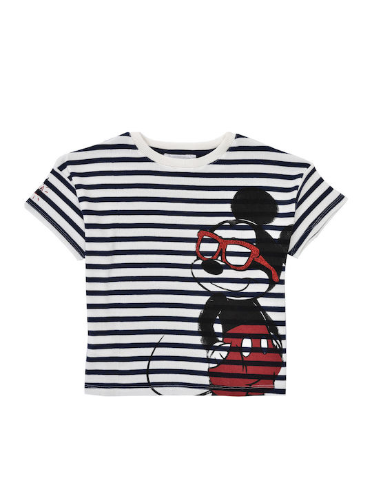 Kinder-T-Shirt Mehrfarbig Mickey Sunglasses