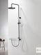 Eurorama 51400R Adjustable Shower Column without Mixer 84-144cm Black