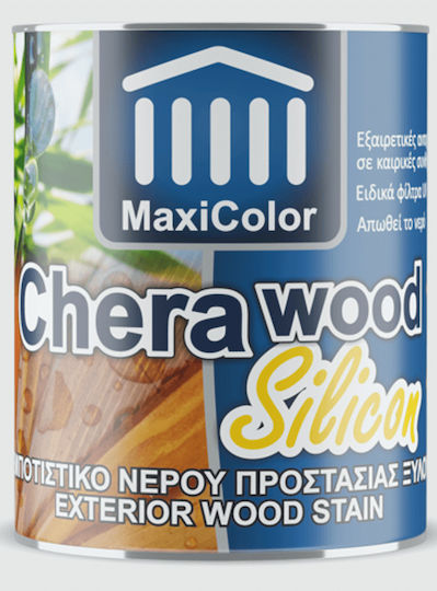 Maxicolor Cherawood Silicon Impregnation Varnish Solvent Based W25 Blue-Grey Matte 750ml