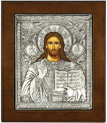 Silver Astron Εικόνα Исус Христос Silver 14x17см. Silver Astron Εικόνα Исус Христос Silver 14x17см.
