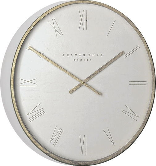 Zaros Classic Wall Clock Wooden Gray Ø30cm
