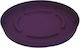 Atmosphera City Pot Plate Plastic Purple 26x26cm