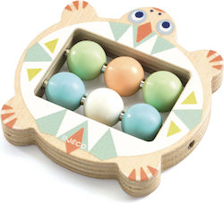 Djeco Wooden Rattle Babybouli for 10++ Months