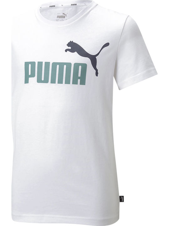 PUMA Kinder-T-Shirt Weiß