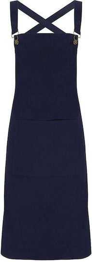 Premier Ποδιά Barista / Bartender Ολόσωμη Premier PR129 Navy Μπλε