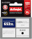 Active Jet Compatible Inkjet Printer Cartridge HP 653XL 3YM75AE 720 Pages 20ml Black 1pcs