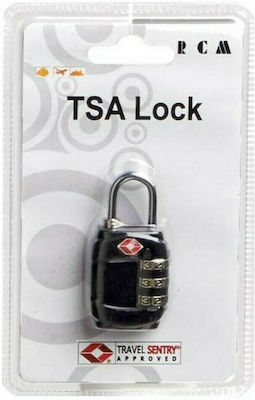 Padlock Brass Combination with TSA Certification 1pcs