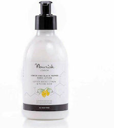 Nourish London Lemon & Black Pepper Hand Cream 300ml