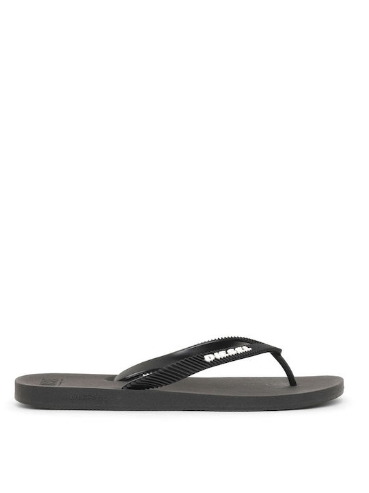 Diesel Sa-Kauay Flip Flops σε Μαύρο Χρώμα