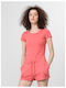 4F Damen Sport T-Shirt Rosa