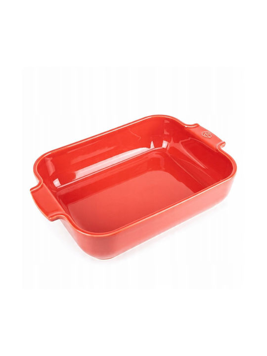 Peugeot Ceramic Rectangular Heat-Resistant Cookware 32cm