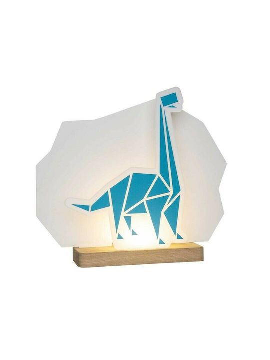 Elobra Led Kids Decorative Lamp Dinos Blue