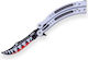 Joker Counter Strike Go Butterfly Knife White i...