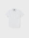 Mayoral Kids One Color Shirt White