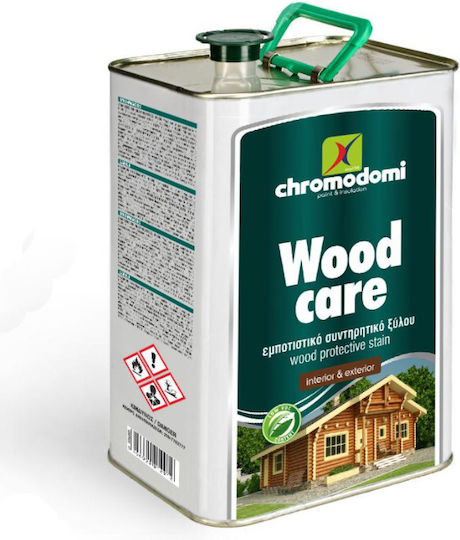 Χρωμοδομή Wood Care Βερνίκι Επιφάνειας 800 Άχρωμο Ματ 2.5lt