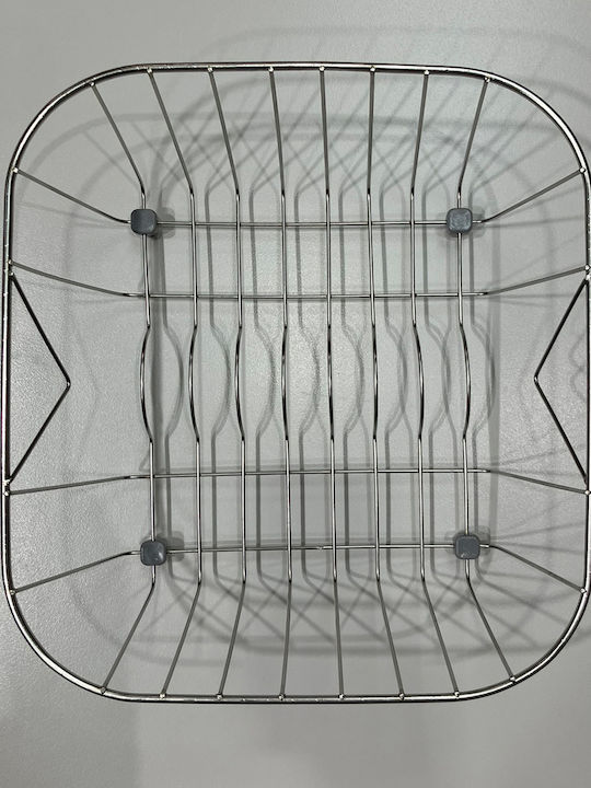 Apell Στραγγιστήρι Γούρνας Inox Ασημί 35x31cm