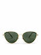 Chpo Lisa Women's Sunglasses with Metal Frame Gold 16133BA