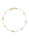 Bracelet Gold 14K Pearl Dots