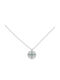 Excite-Fashion Necklace Constantine Amulet from Silver with Zircon