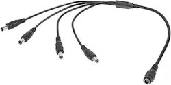 DC - 4x DC Cable Μαύρο (KPO2917LX)