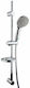 Ferro Doppio Verdeline Handbrause mit Telefon und Spirale