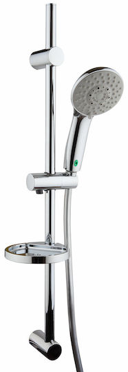 Ferro Doppio Verdeline Handbrause mit Telefon und Spirale