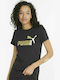 Puma Essentials Women's Athletic T-shirt Black