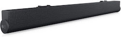 Dell Slim Conferencing Soundbar Difuzoare de Calculator 2.0 cu Putere 4.5W în Negru Culoare