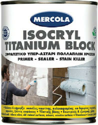 Mercola Isocryl Titanium Block 0.750lt