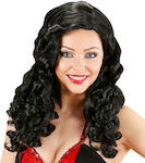 Carnival Wig Curly Brunette