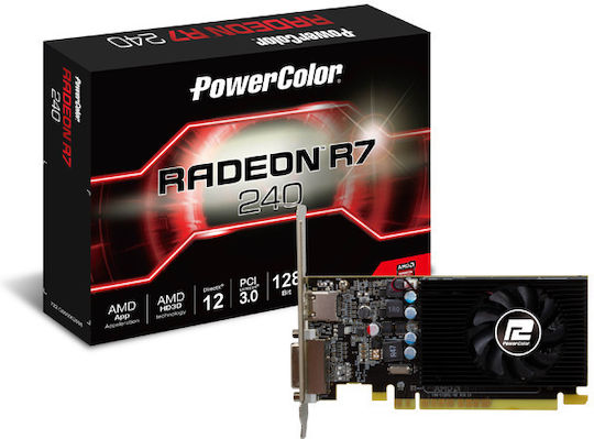 PowerColor Radeon R7 240 4GB GDDR5 Κάρτα Γραφικών