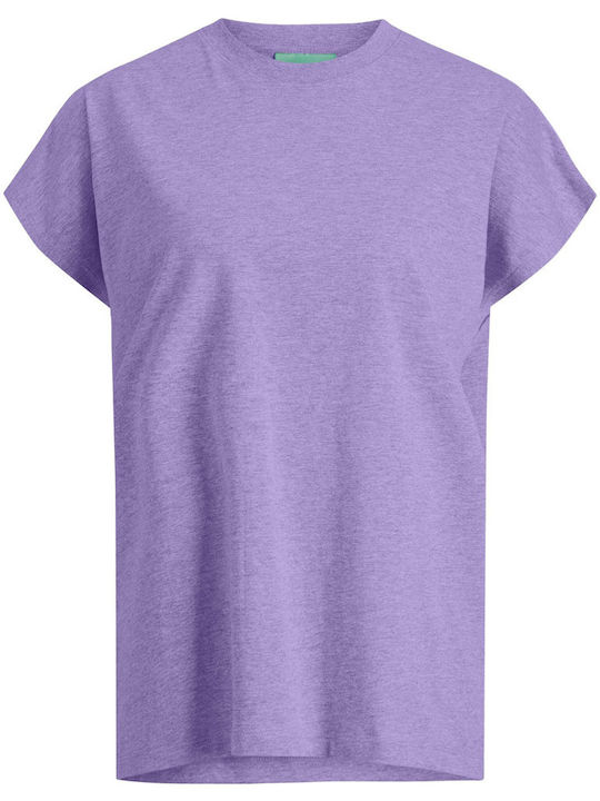 Jack & Jones Γυναικείο T-shirt Violet Tulip